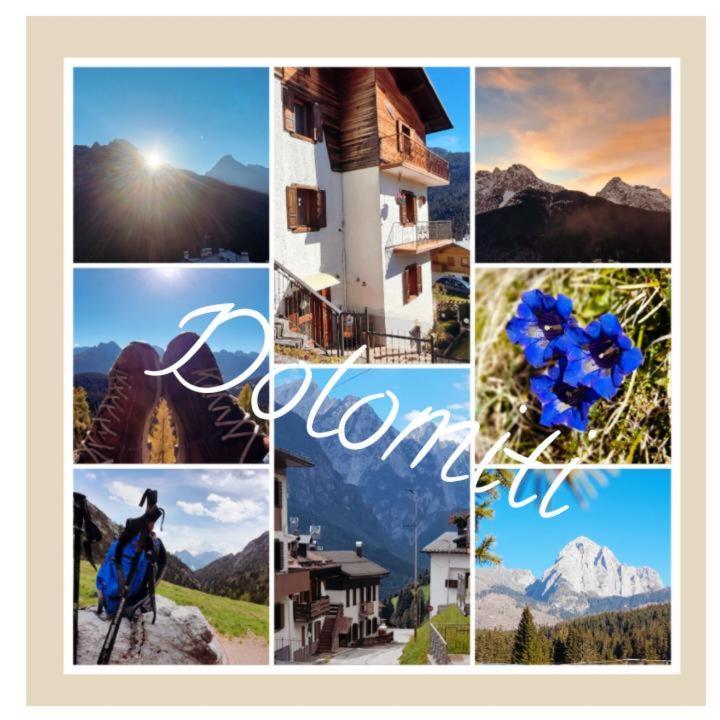 Dolomiti Ferienwohnung, Appartamento Vacanze. San Pietro di Cadore Exteriér fotografie